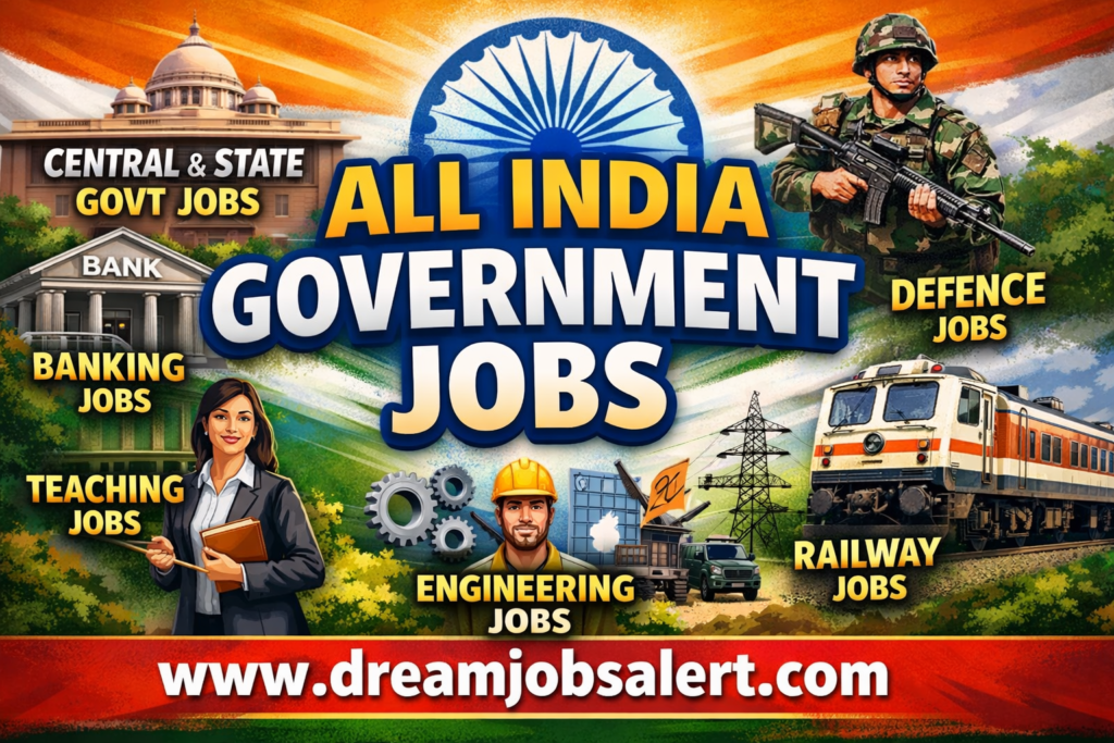 Latest Government jobs in India