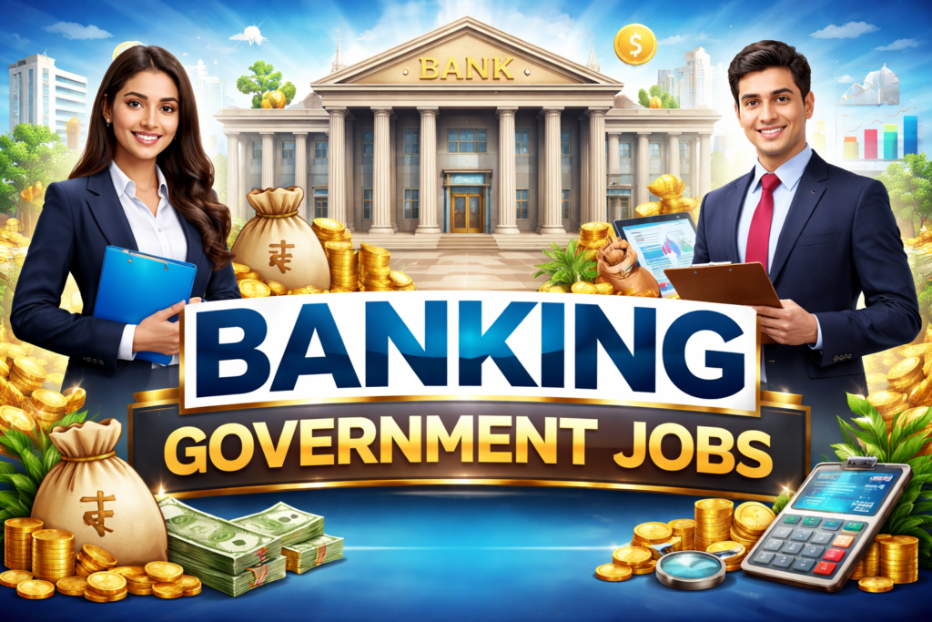 Banking Government jobs in India